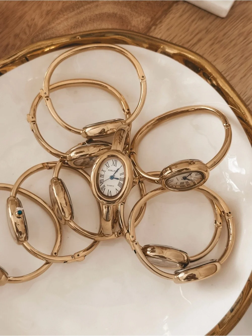 Old Money Bracelet Watch High Quality 14k Stainless Steel